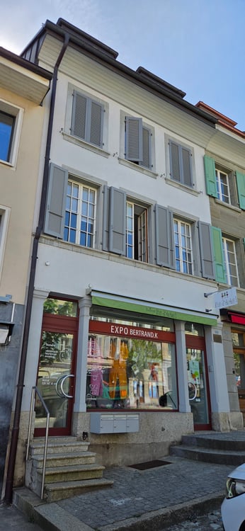 ROMONT - RTE DE L'EGLISE - RAVISSANT IMMEUBLE AVEC TERRAIN SEPARE 5