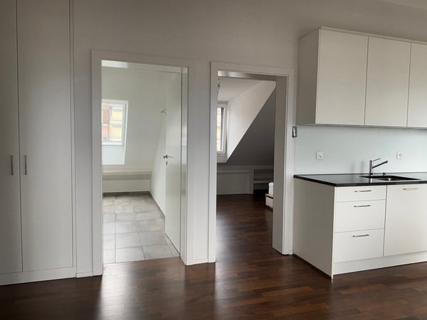 Magnifique appartement en attique moderne avec balcon - Sous gare - Vue sur le lac et ville 3