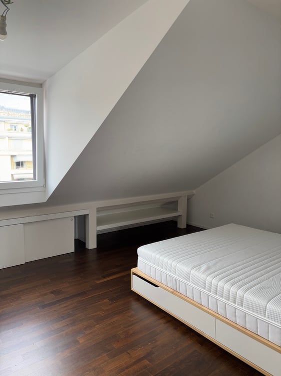 Magnifique appartement en attique moderne avec balcon - Sous gare - Vue sur le lac et ville 8
