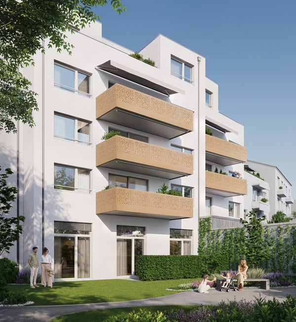 Wohnen im Jardin Mett - DUE / Vivre au Jardin Mett DUE 1