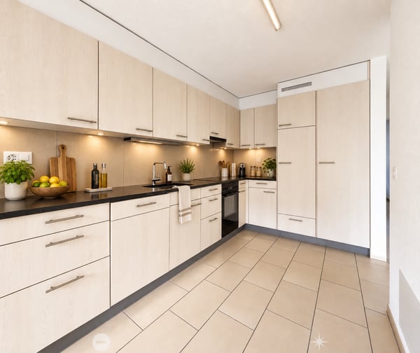 1.5-Zimmerwohnung im Hochparterre / App.  1.5 pièces rez-de-chaussée 3