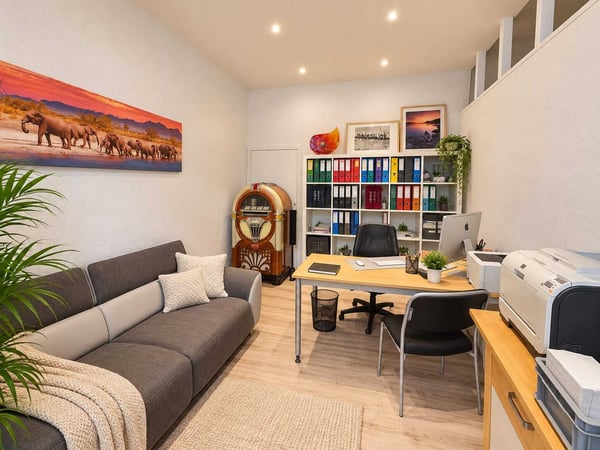 Bureau au rez-de-chaussée situe au centre de Montreux 1