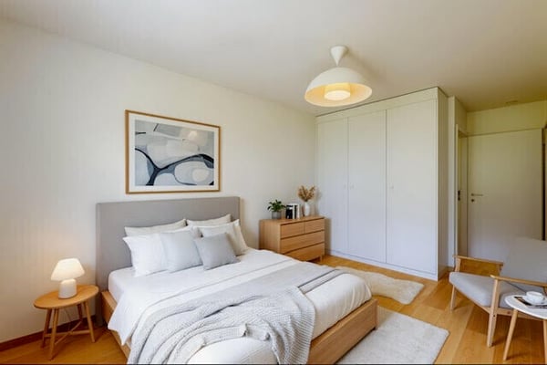 3.5 pièces lumineux avec grand balcon et vue dégagée sur le lac 7
