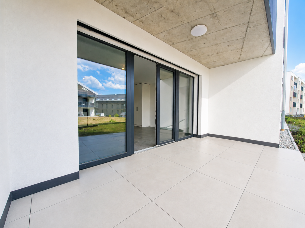 Appartement neuf de 3.5 pièces au rez-de-chaussée étage à Farvagny