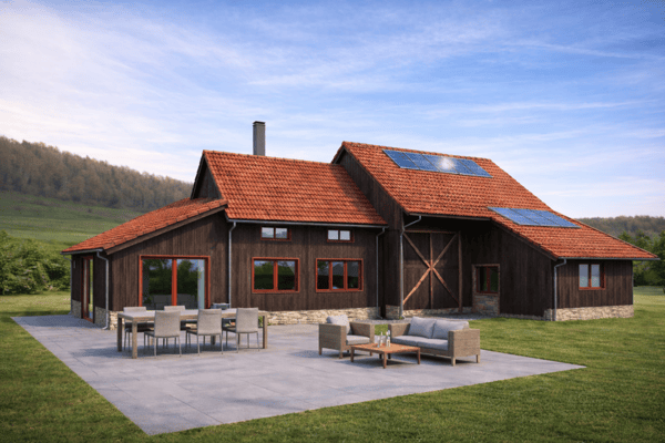 Ferme à rénover, avec habitation et rural équestre
