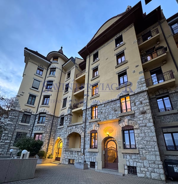 Investissez autrement! Appartement en viager. Geneve-Saint-Jean 3