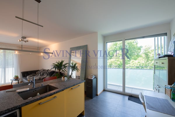 Carouge - Élégant 3 pièces avec vaste balcon et vue dégagée 7