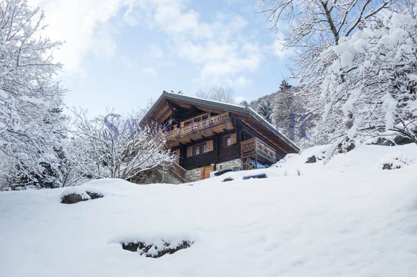 Val-d'Illiez, Pour les amoureux de la nature, superbe chalet en viager 1