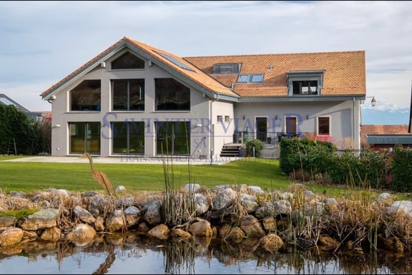 Maison 890 m² habitables, 12+ pièces, terrain 4'300 m² - Transformable en 3 appartements - Montricher (VD) 11