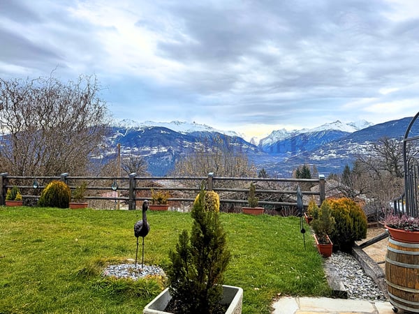 Savièse, Chalet rustique avec une magnifique vue - Viager occupé 5