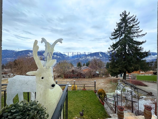 Savièse, Chalet rustique avec une magnifique vue - Viager occupé 12