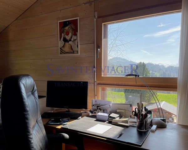 VIAGER. Châtel-St-Denis, Appartement au calme, jardin PPE 2034m2 13