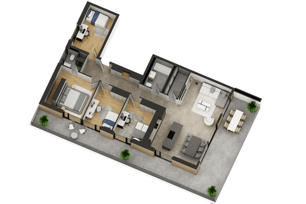Magnifique appartement 5.5 pièces neuf à Crans-Montana 5