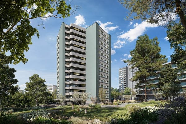 FRIBOURG - 1.5 pièces du 1er au 13ème étage 1