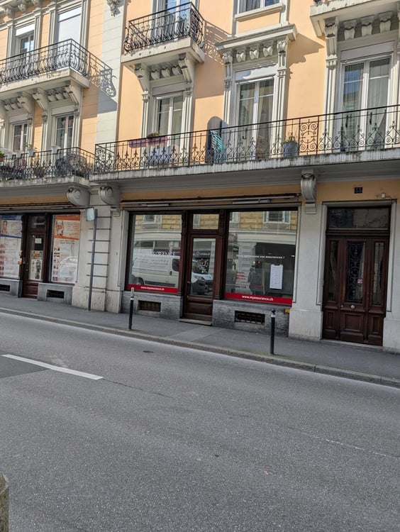 Bureau de 1.0 pièce au rez-de-chaussée 1