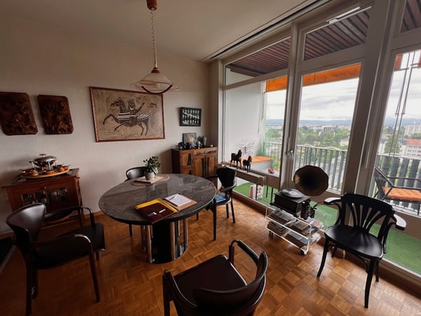 Très bel appartement en viager au Petit-Saconnex avec vue lac et jet de Genève 8