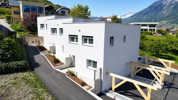 6 villas contemporaines avec rooftop panoramique sur les hauteurs de Saxon 15