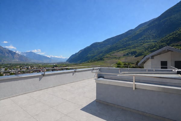 6 villas contemporaines avec rooftop panoramique sur les hauteurs de Saxon 17