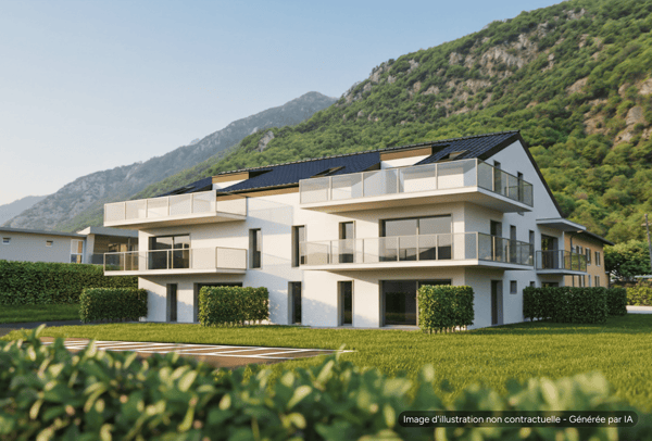 Appartement neuf de 4.5 pièces avec grand balcon 1