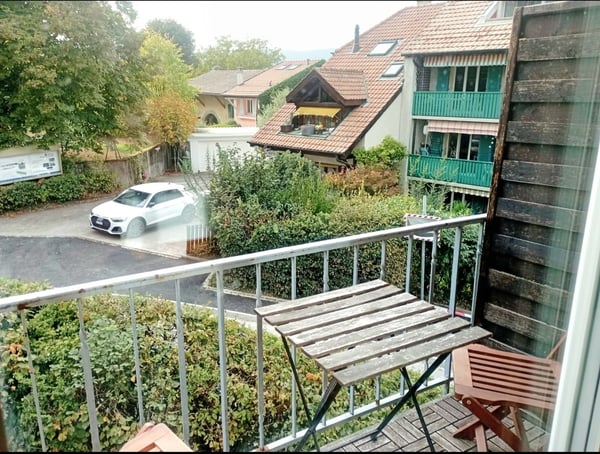 BERNEX - Appartement Meublé 3 pièces ?50 m² + Balcon ?3 m² + Jardin 5