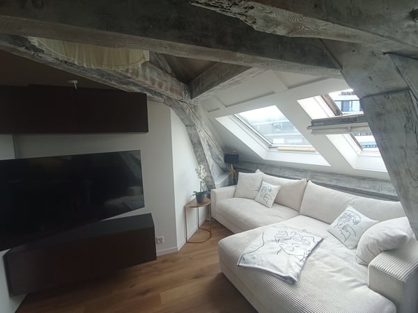 CHARMILLES - Studio Meublé 2.5 pièce de Prestige + Mezzanine  ?28 m² 2