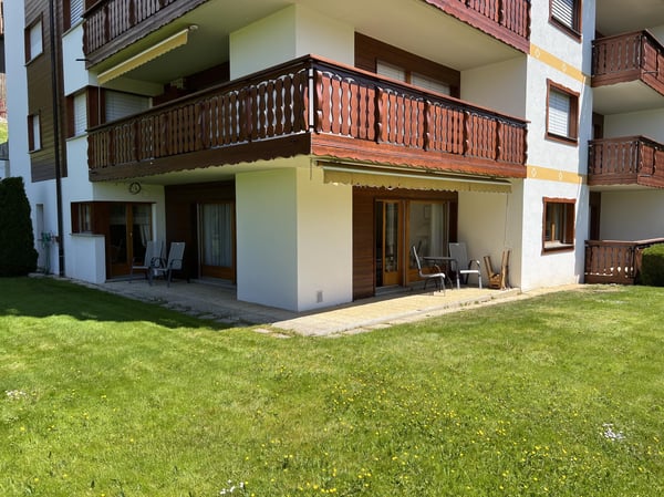 Bel appartement de 2 pièces au rez-pelouse 9