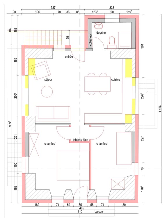 Salins // Petit immeuble de 3 appartements 2