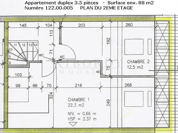 Corsier au calme, dans belle bâtisse campagnarde, appartement de 3.5 pièces ! 6