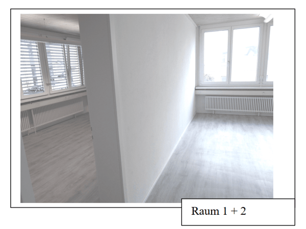 Helle 150 m2 Räume in Fabrikgebäude 1. OG mit Lift, Wohnen / Homeoffice / Atelier / für WG usw. 4