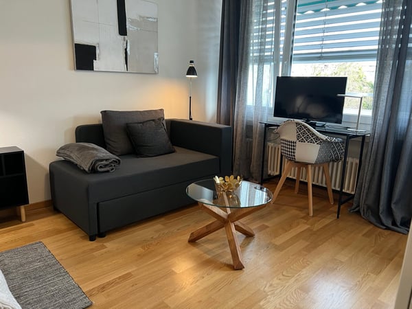 Meublé - équipé - standing - 7m2- balcon - machine à laver le linge WIFI- SERAFE - ECA inclus 1