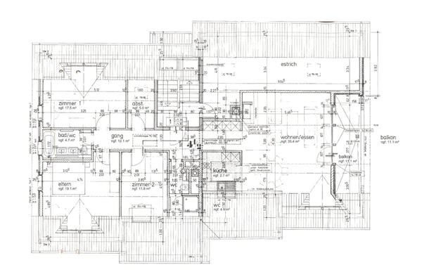 Grosszügige, helle Wohnung in 5-Familienhaus, in ruhigem und begrüntem Wohnquartier gelegen 15