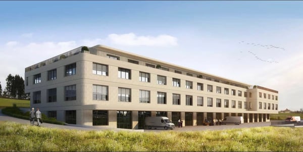 NEUBAU - 25 Gewerbe-/Büroflächen, 164.5 bis 534.5 m² 1