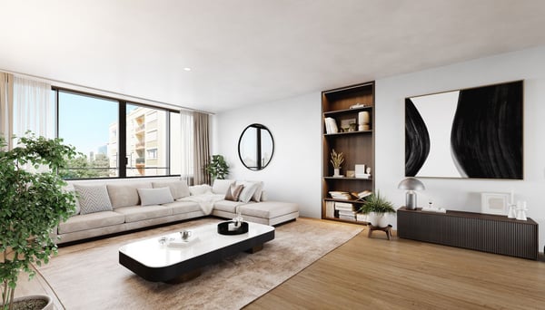 LA LAC TOWER : nouvelle promotion immobilière de 18 appartements à vendre au Eaux-Vives 8