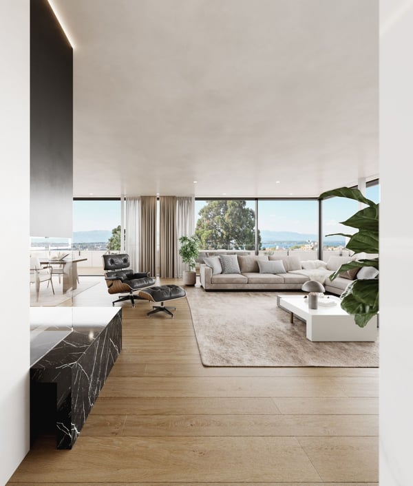 LA LAC TOWER : nouvelle promotion immobilière de 18 appartements à vendre au Eaux-Vives 5