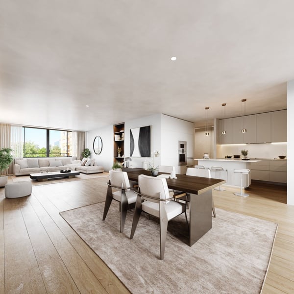 LA LAC TOWER : nouvelle promotion immobilière de 18 appartements à vendre au Eaux-Vives 7