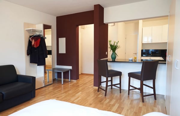 Modernes Apartmenthaus Nähe Syngenta und Roche 1