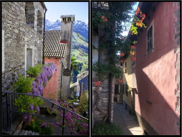 Zweitwohnung/Ferienhaus (110. Jh.) mit Original-Fresko in Verdasio (Centovalli) 12