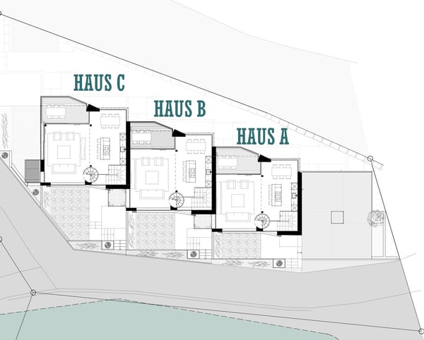 Einfamilienhäuser *A*, *B* & *C* der Luxusklasse mit Lift 10
