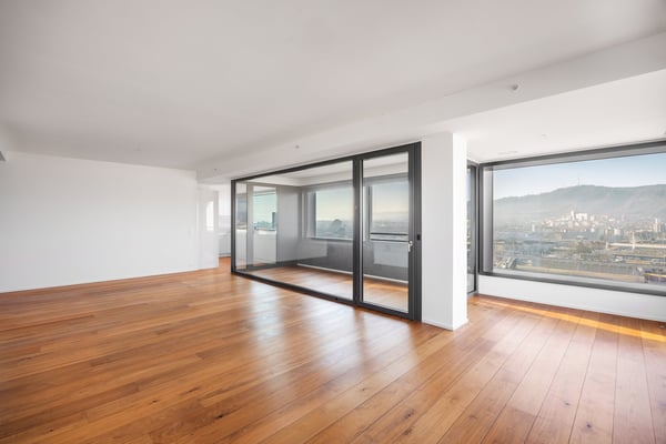 Exklusive 1.5-Zimmer-Wohnung mit atemberaubendem Stadtblick im Zürcher Trendquartier 4