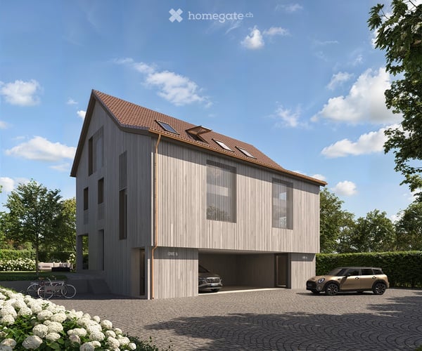 Modernes Neubau-Doppeleinfamilienhaus - hochwertiges Wohnen zwischen Zürich, Baden und Aarau