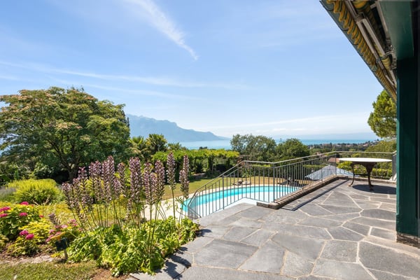 Magnifique villa avec vue panoramique à Montreux 2