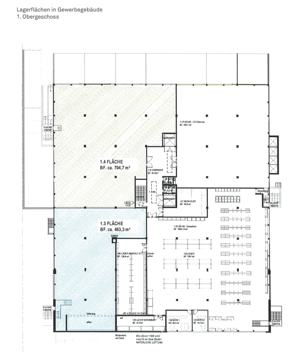 Befristeter Vorzugspreis bis 31.08.26: Flexible Lagerflächen ab 420 m2 - 2296 m2 in Buchs 12