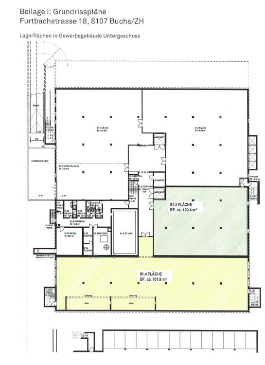 Befristeter Vorzugspreis bis 31.08.26: Flexible Lagerflächen ab 420 m2 - 2296 m2 in Buchs 11
