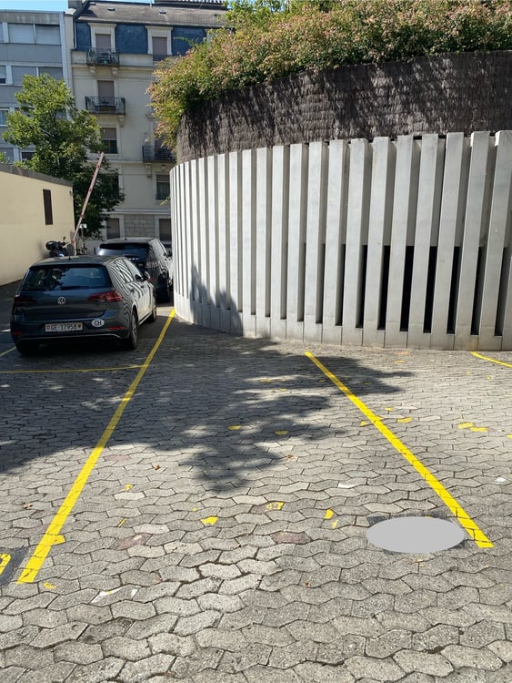 Place de parking ouverte, pratique et sécurisée au cœur de Genève 1