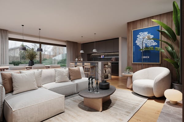 NEUBAU - Moderne 1.5-Zimmer-Neubau-Wohnung mit Balkon in Rümlang 6