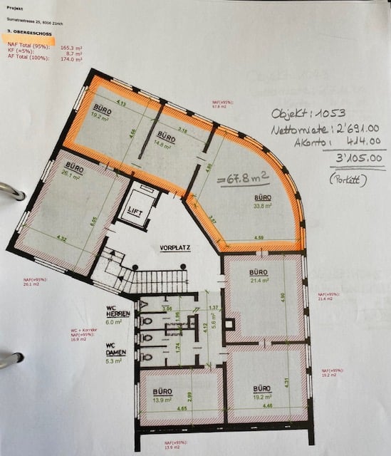 Büroräumlichkeiten an bester Lage in der Nähe vom HB Zürich zu vermieten 13