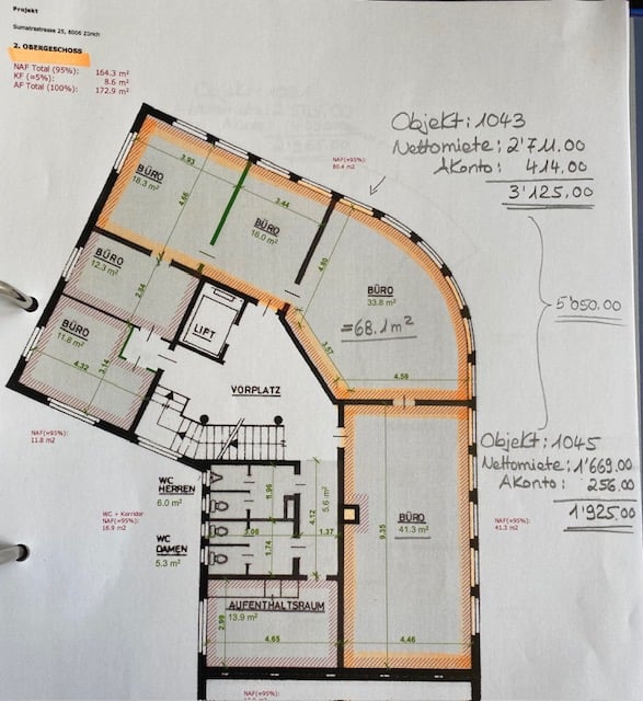 Büroräumlichkeiten an bester Lage in der Nähe vom HB Zürich zu vermieten 20