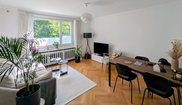 4-Monate Untervermietung: Moderne 1-Zimmer-Wohnung mit Balkon in Basel 1