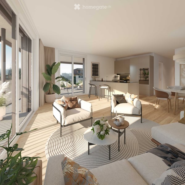 Moderne 4.5-Zimmer-Neubauwohnung in Boniswil, einfach schön wohnen 5