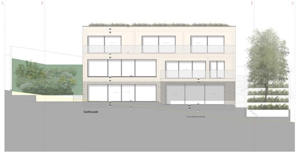 Exklusives Bauland mit bewilligtem Projekt in Buchs ZH 4